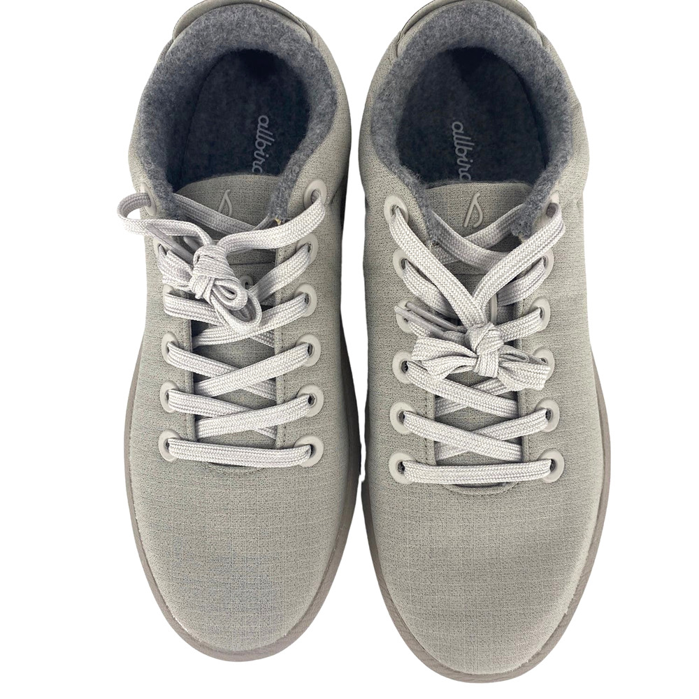 Allbirds Women's Wool Piper Woven Gray Sneakers Size 10 NEW Without Box - Picture 2 of 8